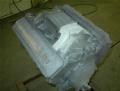 engine during sanding